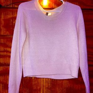H&M Cropped Knit Sweater